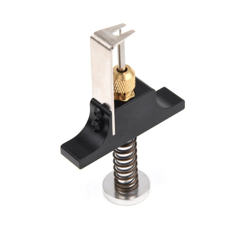 RC Propeller Puller Pro Grade CNC Aluminum Blade Remover Tool for FPV Drones with visible ejector pin and spring mechanism.