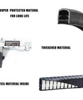 Skateboard Deck Guards And Edge Protector For Longboards showing cross-section and material thickness measurement in cm.