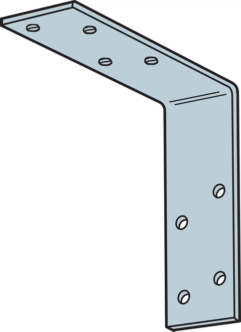 Heavy Duty Zinc Galvanized Steel Framing Angles 90 Degree Wood Connectors 4-9/16 X 4-3/8 X 1-1/2 Inches Pro Grade Structural Brackets Pack Of 25 Built Tough To Keep Your Frames Square And Ready To Rock