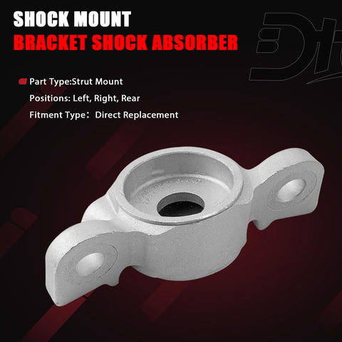 Aluminum shock absorber mount bracket for Ford Fusion MKZ 2013-2019, rear position, direct replacement, part focus: DG9Z 18A161 C