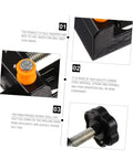 Close-up of One Set Drill Bit Kit showcasing carbon steel construction and hand-pressed rotary drill for precise DIY projects.