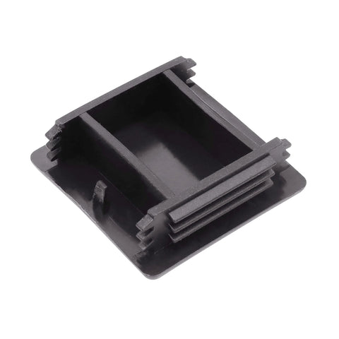 Soft PVC end caps for 1 5/8 inch strut channel protect channel ends from dust and corrosion, provide quick tool-free installation