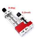 Compact Aluminum CNC Engraving Vise For Desktop Projects Adjustable Bench Clamp With Pre Drilled M5 Holes Lightweight Yet Sturdy