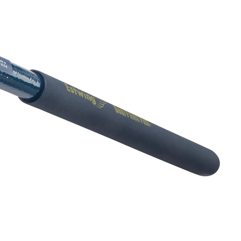 Close-up of Geo Paleo Rock Pick 25 Inch USA Made Geologist Tool handle with vinyl cushion grip, all steel construction, GP100 model