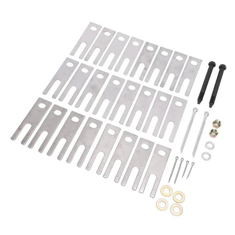 Stainless Steel Trailing Arm Shim Kit For Chevy 1963 1982 Rear Trailing Control Arm Shim Set with Installation Hardware