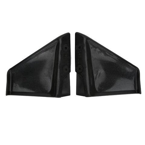 Hydrofoil Boat Motor Stabilizers For 4HP To 50HP Outboards, ABS Plastic Construction, Black Design, Top View