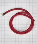 Top Shelf Rock Solid 5 Foot EPDM Dishwasher Water Supply Line Kit With Elbow Fittings Universal Fit Heavy Duty Rubber Hose coiled.