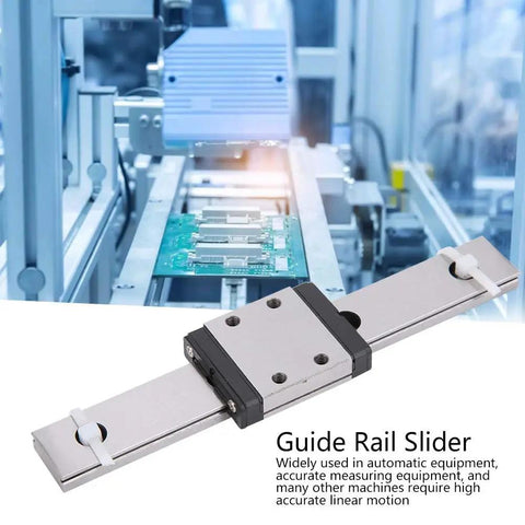 Heavy Duty 110mm Steel Linear Guide Rail Slider Block For Automation Equipment CNC Machinery And Precision Motion Systems Compact Yet Rugged Miniature Slide Built To Last With Smooth Accurate Movement. steel linear guide rail slider block on automation line