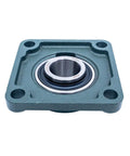 Heavy Duty Pillow Block Bearing UCF208-24 1-1/2 Inch Bore with Cast Iron Housing and Chrome Steel Ball Bearing Square Flange