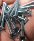 Number 8-32 X 1-1/4 Inch Truss Head Phillips Machine Screws One Pound Bulk Pack Roughly One Hundred Twenty Six Pieces in hand.