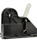 Direct Replacement Garage Door Screw Drive Carriage For 20414R 34107R 25589S, black plastic with metal lever.