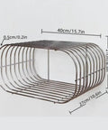 Floating Wall Shelves For Bedroom And More, Metal Hanging Nightstand With Bracket dimensions
