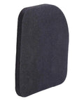 Close-up of black EVA rubber mat, part of Anti Vibration Pads For Washing Machine And Refrigerator Pack Of 4 EVA Rubber Mats Shock Absorbing Floor Protectors