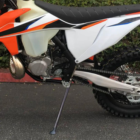 Forged Aluminum Dirt Bike Kickstand Side Stand With Rugged Springs For XC XCW XCF EXC EXCF 150 200 250 300 350 2008-2015