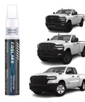 Bright White Touch Up Paint PW7 GW7 For Dodge Ram 2 In 1 Scratch Repair Pen Kit With Disposable Micro Applicators Quick And Easy Color Match For Ram 1500 2500 3500 Series next to Ram trucks.