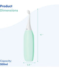 Portable Bidet On The Go 300ml Peri Bottle for Moms and Women Travel Ready Easy Bidet Version 2 product dimensions