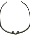 Top view of Equalizer Safety Glasses Smoke Anti Fog Lenses With Gunmetal Frame Built For Outdoor Jobs And Everyday Grinders No Fog All Day