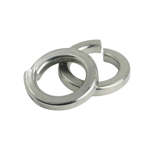 Rectangular Spring Release Lock Washers Sorting Kit With 480 Pieces Stainless Steel And Carbon Steel Assortment For M2 M2.5 M3 M4 M5 M8 M10 M12 Bolts Nuts Screws Great For DIY Projects Automotive Gearboxes And Machinery close-up
