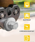 M6 Flat Washers Set 18mm Outer Diameter 1.6mm Thick Stainless Steel 304 A2 for M6 screws bolts nuts in outdoor use with benefits listed.