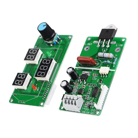 Beefed-Up Welding Controller With Digital Display, Pro-Grade Time Control 0-99 Cycles, 30-99 Percent Weld Power, Voltage Auto-Compensation
