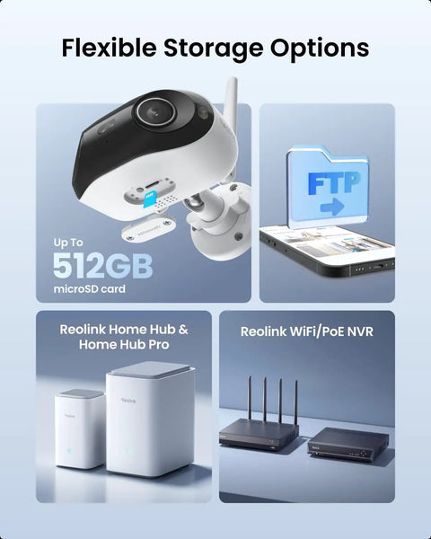 Ultra Wide 180 Degree Dual Lens 4K 8MP Security Camera With Dual Band WiFi 6 Motion Tracking Color Night Vision options