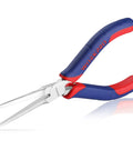 6 Inch Pro Grade Needle Nose Pliers with Smooth Jaw and Comfort Grip for Jewelry Making and Wire Wrapping Mini Long Nose Pliers