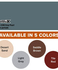 Tough Shield Floor And Patio Paint Gray Pear 1 Gallon Waterborne Acrylic Enamel color options chart