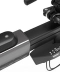Close-up of digital display on KICKR Bike Pro Indoor Trainer With Realistic Flywheel Resistance And Integrated Motor Delivers True Gradient Feel