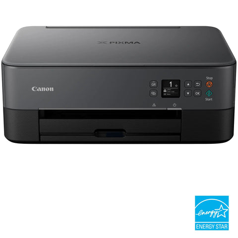 Wireless All In One Color Printer With Crisp Oled Touchscreen Display And Instant Wifi Access, front view with control panel.