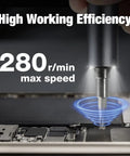 Mini Electric Screwdriver Kit With All In One Precision, in action repairing electronics with 280 r/min speed and high efficiency