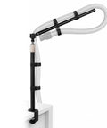 Clamp On Dust Collection Boom Arm With 360 Degree Swivel For Woodworking Tool Free Edge Mount attaches to workbench