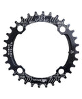 104 BCD Narrow Wide Round MTB Chainring 32T for 1x Drivetrain Ultralight Badass Black Aluminum Chainring Compatible Shimano