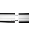 55 Inch Rail Extensions For Track Saw Guide Increase Range To Over 8 Feet With All Aluminum Construction And 4 Rail Connectors joined