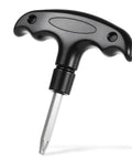 Adjustable Golf Wrench Tool For Driver Heads, Stainless Steel, Plastic Handle, Head Adjustment Tool For Club Drivers, Black
