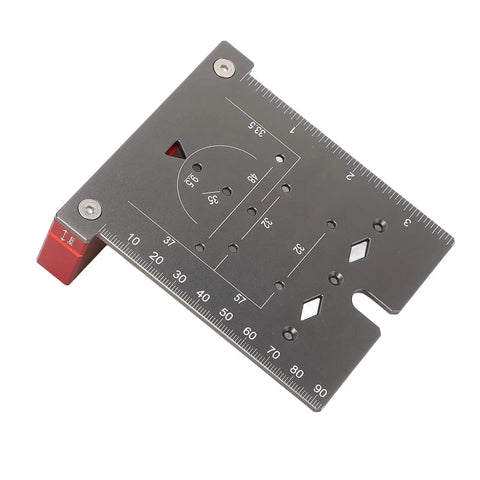Rock Solid Woodworking Hole Saw Kit Set With Stainless Steel Drill Bits And Aluminum Alloy Body Designed For Cabinet Wardrobe Hinge Installation, 35mm