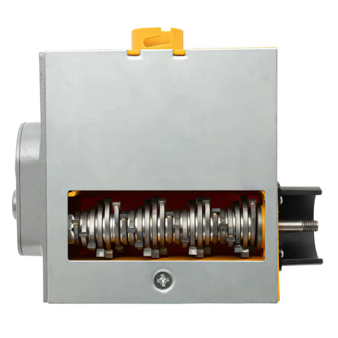 Heavy Hitter Electric Wall Planer 1200W 2800RPM internal components showing tungsten steel blades and housing design.