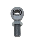 Heavy Duty 7/8 By 3/4 Inch Heim Ball Joint Kit Featuring Left And Right Threads, shown from the front with threaded shaft.