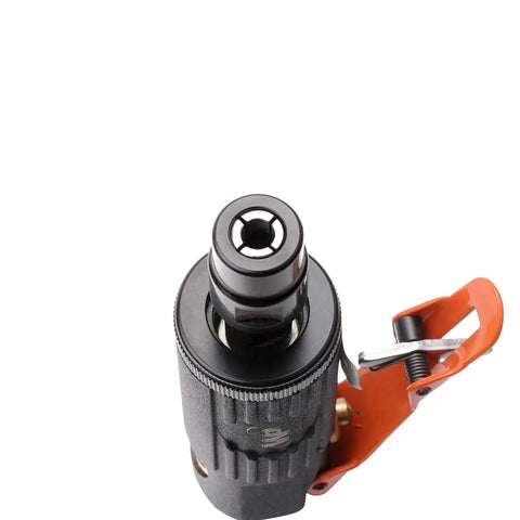 Close-up of straight air die grinder, part of Two Piece Air Die Grinder Set With Straight And Angled Grinders, 1/4 And 1/8 Inch Collets