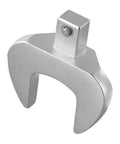 Interchangeable Open End Torque Wrench Head With 9x12mm Drive Insert Spanner showing a silver heavy duty bolt remover for 8 to 32mm fasteners.