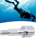 Beefed Up Heavy Duty Stainless Steel Dive Tank Valve Stem For Scuba Gear With Easy Install And Durable Spindle Built To Last