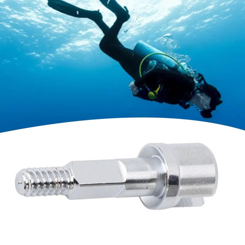 Beefed Up Heavy Duty Stainless Steel Dive Tank Valve Stem For Scuba Gear With Easy Install And Durable Spindle Built To Last
