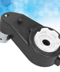 24V High Speed 18000RPM RS555 Motor Gearbox Upgrade in black ABS with white gear, for Kids Ride On Toys Electric Car Wheel Kit