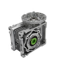Vertical Heavy Duty Worm Gear Motor Featuring Lightweight Aluminum Housing And Multiple Speed Ratios Compatible With Nmrv063 Rv063 for smooth operation.