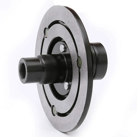 Smooth Ride Guaranteed With This Heavy Duty Ac Compressor Clutch Assembly Repair Kit Bp4s61k00 Cc4361450e Fits Mazda 3 and 5 close-up view of pulley assembly.