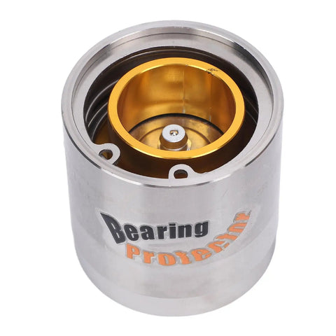 2 Pack Stainless Steel Trailer Wheel Bearing Protectors With 1.980 Inch Hub Size Auto Check Grease Indicator For Boat Trailer