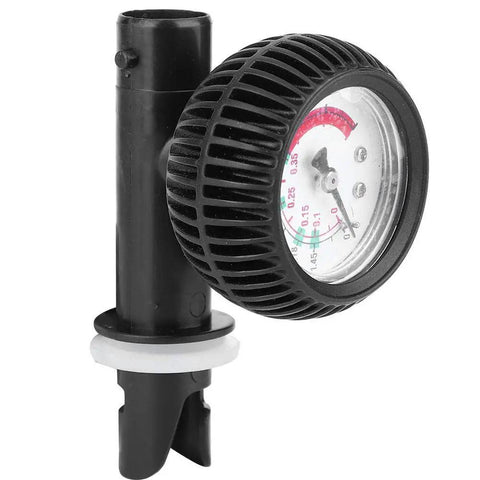 Beefy Air Pressure Gauge for Inflatable Boats Kayaks Float Tubes with Durable PVC Build and Easy Readout