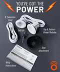 In Wall Cable Management Kit For Power And Low Voltage Cables Hide TV Wires Behind The Wall Includes 6 foot Extension Cord