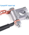 Heavy Duty Battery Terminals Set With Anti Corrosion Military Grade Quick Release Connectors For Marine Boats Cars RVs