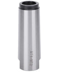 Taper drill sleeve reducing adapter MT4-MT2, steel, silver cylindrical tool