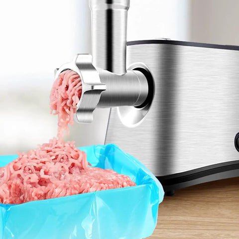 Heavy-Duty 2.5 Mil Meat Lug Liners 100 Pack Disposable Poly Tub Liners For Meat Processing Mixing And Transport Flat-Open Plastic Bags